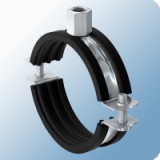 Fischer FRS PLUS M8-M10 gumis csőbilincs 165 - 168 mm (2 csavaros)