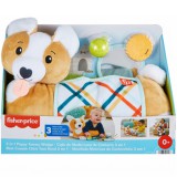 Fischer-Price: Corgie Puppy Nőj velem pocakpárna csörgővel, rágókával és tükörrel - Mattel