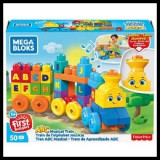 Fisher-Price: ABC zenélő vonat építőjáték - Mega Bloks