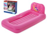 Fisher-Price-Bestway Felfújható Ágy-Kivetítőprojektorral-Automatikus Kikapcsolás-Rózsaszín
