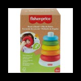 Fisher-Price: ECO Színes gyűrűpiramis bébijáték - Mattel