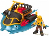 Fisher-Price Imaginext kalózos játékszett - Némó kapitány és rája
