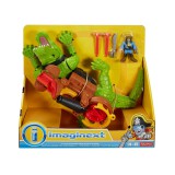 Fisher-Price: Imaginext krokodil és Hook kapitány játékszett - Mattel