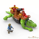 Fisher-Price Imaginext sétáló krokodil és Hook kapitány