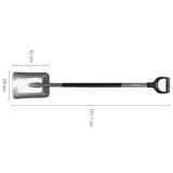 Fiskars Ergonomic lapát új - 1066712