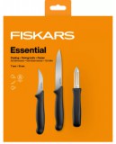 Fiskars Essential 3 darabos hámozókészlet, 3db (1065600)