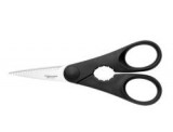 Fiskars Essential, konyhai olló, üvegnyitóval 20 cm (200663)