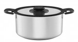 Fiskars Functional Form rozsdamentes acél lábas - 5 L, fedővel
