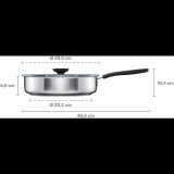 Fiskars Funkcionális forma Serpenyő 260 mm (1072314) (1072314)