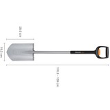 Fiskars Xact teleszkópos, hegyes ásó új Megszűnik