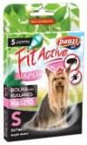 FitActive kullancs- és bolhariasztó spot on kutyáknak (S; Kistestű kutyáknak; 5 x 1 ml)