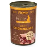 Fitmin Dog Purity konzerv Chicken with Liver 400 g