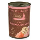 Fitmin Dog Purity konzerv Puppy Salmon with Chicken 400 g