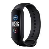 FitPro M5 Smart Band pulzus- és vérnyomásmérő okoskarkötő, Fekete