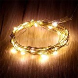 Fix fényű 3m/meleg fehér/30db LED-es fénydekoráció (IRIS_190-20)