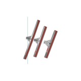 Fix-Net Padlólehúzó műanyag gumibetétes 75 cm olajálló piros