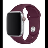 FIXED Apple Watch 38mm/40mm/41mm szilikon szíj szett burgundi piros (FIXSST-436-WIRD) (FIXSST-436-WIRD) - Szíj
