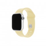 FIXED Apple Watch 38mm/40mm/41mm szilikon szíj szett világos sárga (FIXSST-436-LIYE) (FIXSST-436-LIYE) - Szíj