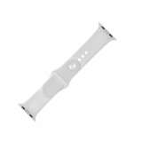 FIXED Apple Watch 42mm/44mm szilikon szíj szett fehér (FIXSST-434-WH) (FIXSST-434-WH) - Szíj