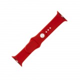 FIXED Apple Watch 42mm/44mm szilikon szíj szett piros (FIXSST-434-RD) (FIXSST-434-RD) - Szíj