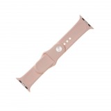 FIXED Apple Watch 42mm/44mm szilikon szíj szett rózsaszín (FIXSST-434-PI) (FIXSST-434-PI) - Szíj