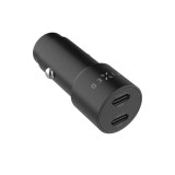 FIXED Dual USB-C Car Charger 65W PD 3.0 Black FIXCC65-CC-BK