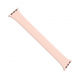 FIXED Elastic Silicon Apple Watch 38mm/40mm szíj pink XL-es (FIXESST-436-XL-PI) (FIXESST-436-XL-PI) - Szíj