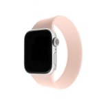 FIXED Elastic Silicone Strap for Apple Watch 42/44/45mm, size L, pink FIXESST-434-L-PI