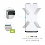FIXED Full-Cover Xiaomi Redmi 9 edzett üveg kijelzővédő fekete kerettel (FIXGFA-516-BK) (FIXGFA-516-BK) - Kijelzővédő fólia