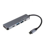 FIXED HUB Mini 5in1 USB-C aluminium (FIXHU-MN-GR) (FIXHU-MN-GR)