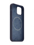 FIXED MagFlow Hátlap with Magsafe support Apple iPhone 12 Pro Max, Kék FIXFLM-560-BL