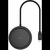 FIXED MagHUB 7in1 MagSafe kompatibilis vezeték nélküli töltő laptophoz és tablethez, fekete (FIXHU-M-BK)