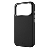 FIXED MagLeather telefontok Apple iPhone 17 Pro telefonhoz, fekete FIXLM2-1602-BK