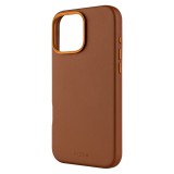 FIXED MagLeather telefontok MagSafe támogatással Apple iPhone 16 Pro Max készülékhez, barna FIXLM-1403-BRW