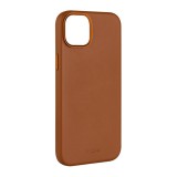 FIXED MagLeather telefontok MagSafe támogatással az Apple iPhone 14 készülékhez, barna FIXLM-928-BRW