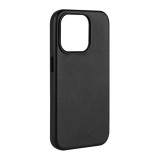 FIXED MagLeather telefontok MagSafe támogatással az Apple iPhone 15 Pro Max készülékhez fekete FIXLM-1203-BK