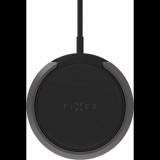 FIXED MagPad vezeték nélküli töltő, MagSafe támogatás, beépített fém állvány, fekete (FIXMPAD2-BK)