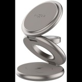 FIXED MagPowerstation Round MagSafe 15W+5W+5W Titan Edition (FIXMPOS-RO-TI)