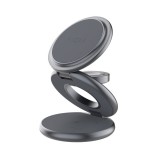 FIXED MagPowerstation Round vezeték nélküli töltő szürke FIXMPOS-RO-GR