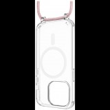 FIXED MagPure Neck Apple iPhone 16 Pro Max tok + rózsaszín nyakpánt (FIXPUNM-1403-PI)