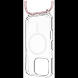 FIXED MagPure Neck Apple iPhone 16 Pro tok rózsaszín nyakpánttal (FIXPUNM-1402-PI)