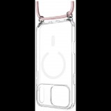 FIXED MagPure Neck Apple iPhone 17 Pro Max tok rózsaszín nyakpánttal (FIXPUNM2-1603-PI)