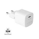 FIXED Mini USB-C Travel Charger 30W, Fehér FIXC30M-C-WH
