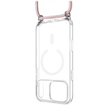 FIXED Nyakbaakasztható MagPure tok Apple iPhone 17 Pro Max telefonhoz, rózsaszín FIXPUNM2-1603-PI