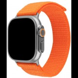 FIXED Nylon Sporty Strap Apple Watch Ultra 49mm - narancsszín (FIXNST2-1029-OR)