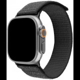 FIXED Nylon Sporty Strap Apple Watch Ultra 49mm - sötétszürke (FIXNST2-1029-GR)