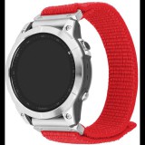 FIXED Nylon Sporty Strap Garmin QuickFit 26mm - piros (FIXNST2-QF26MM-RD)