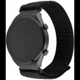 FIXED Nylon Sporty Strap Quick Release 22mm - fekete (FIXNST2-22MM-BK)