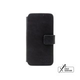 FIXED ProFit oldalra nyíló telefontok kézzel varrott valódi bőr, Samsung Galaxy A36 5G készülékhez, fekete FIXPFIT2-1502-BK