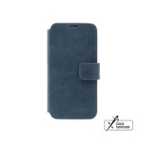 FIXED ProFit oldalra nyíló telefontok kézzel varrott valódi bőr, Samsung Galaxy A36 5G készülékhez, kék  FIXPFIT2-1502-BL
